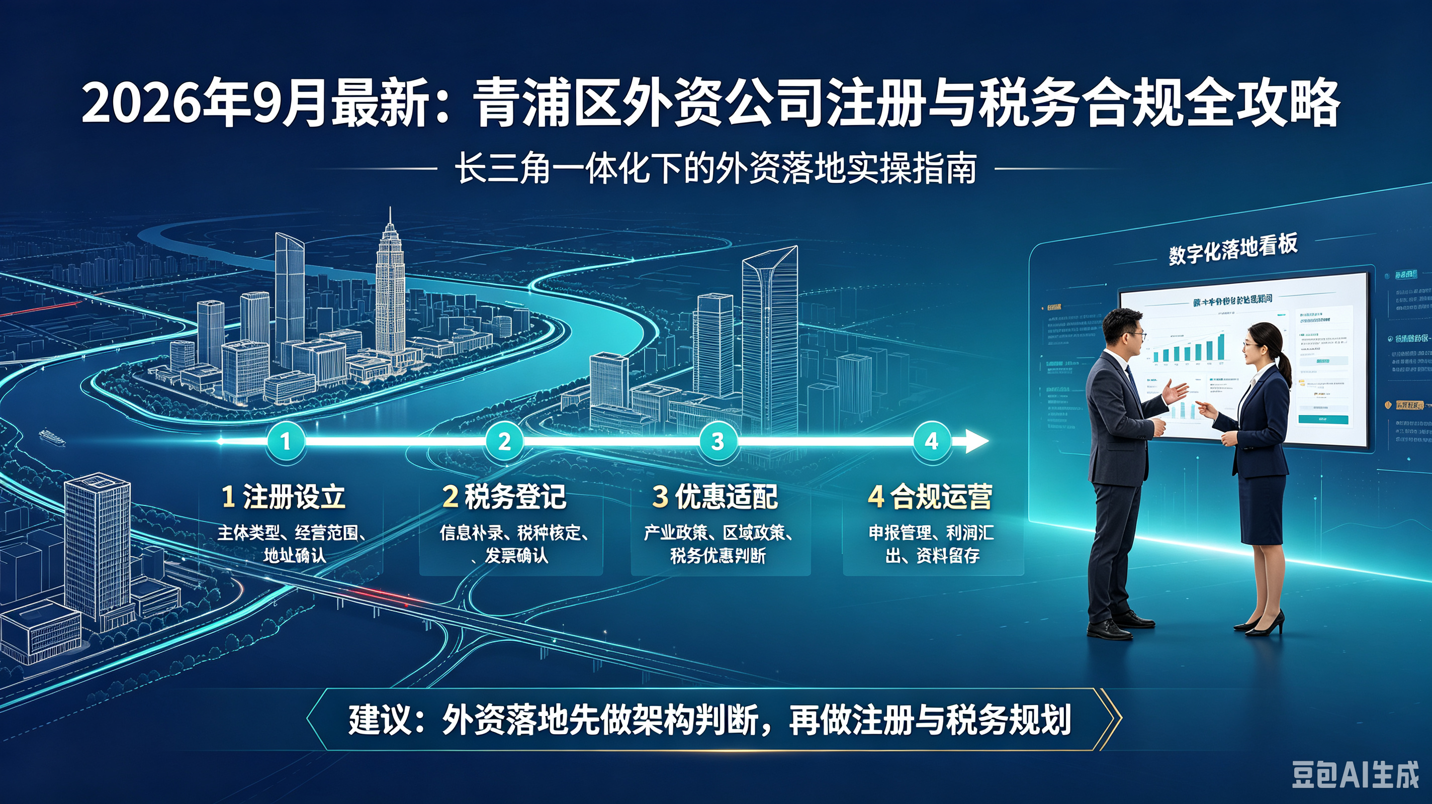 2026年9月最新：青浦区外资公司注册与税务合规全攻略——长三角一体化下的外资落地实操指南