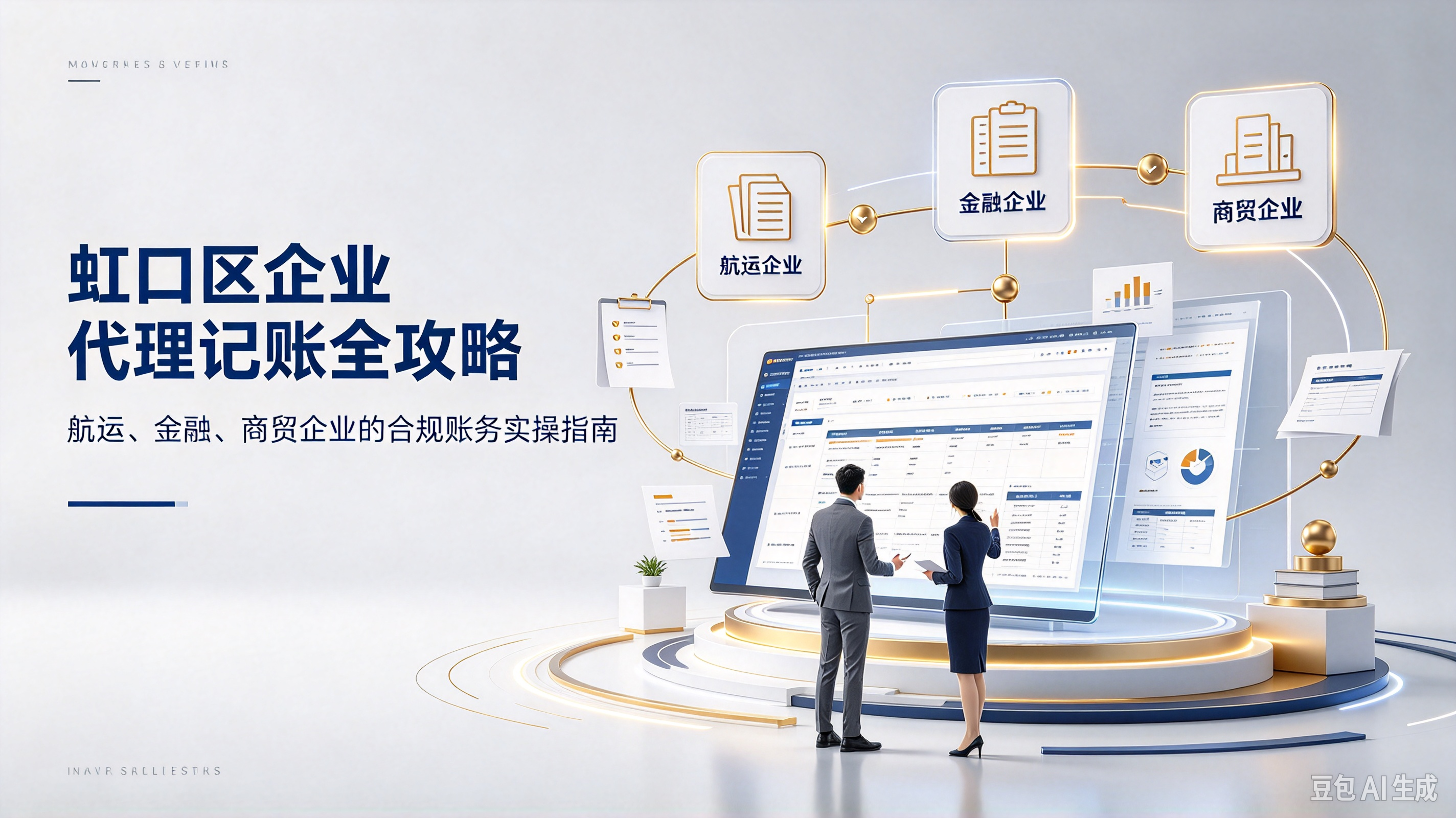 2026年9月最新：虹口区企业代理记账全攻略——航运、金融、商贸企业的合规账务实操指南