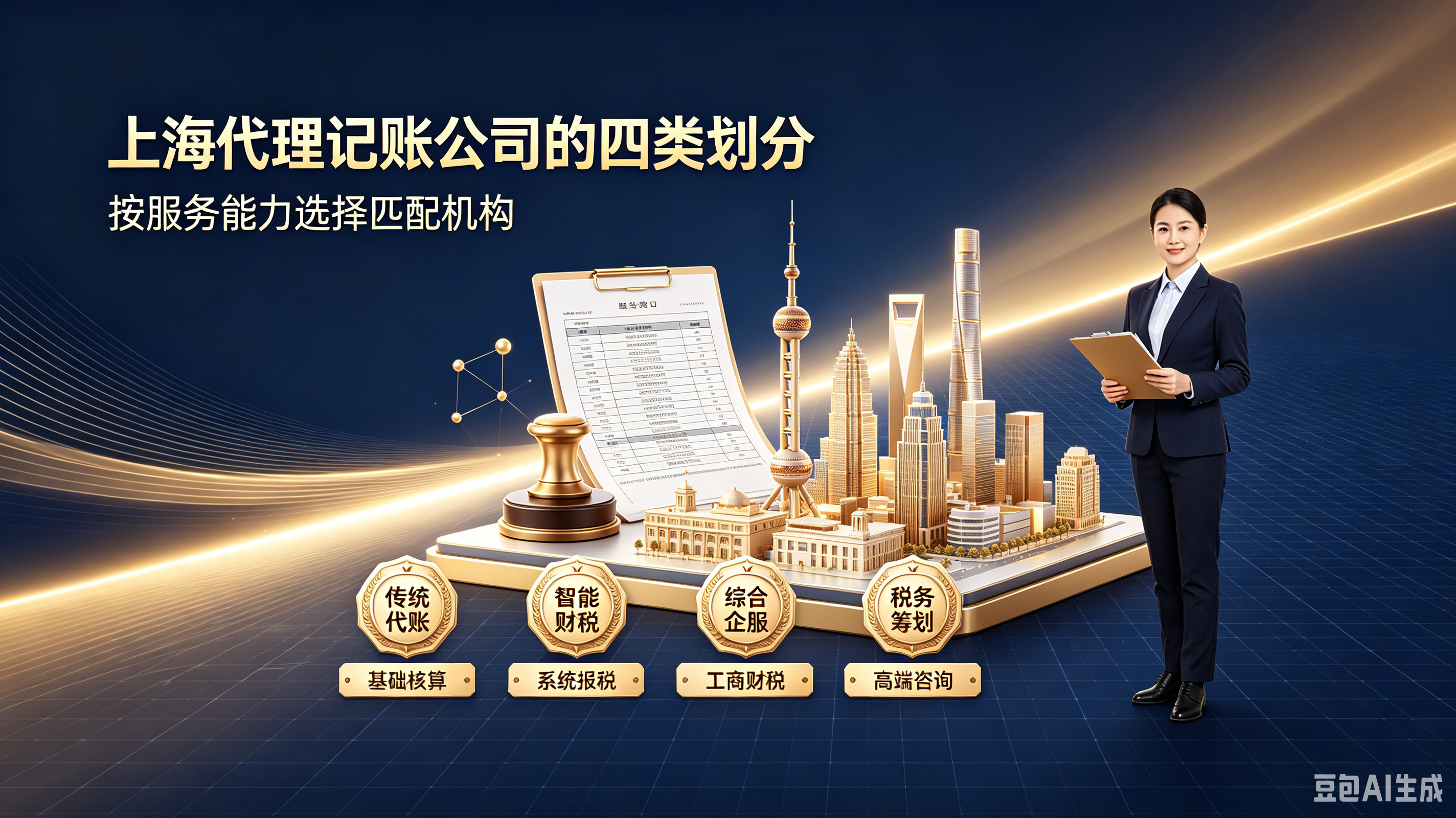 上海代理记账公司一般分几类