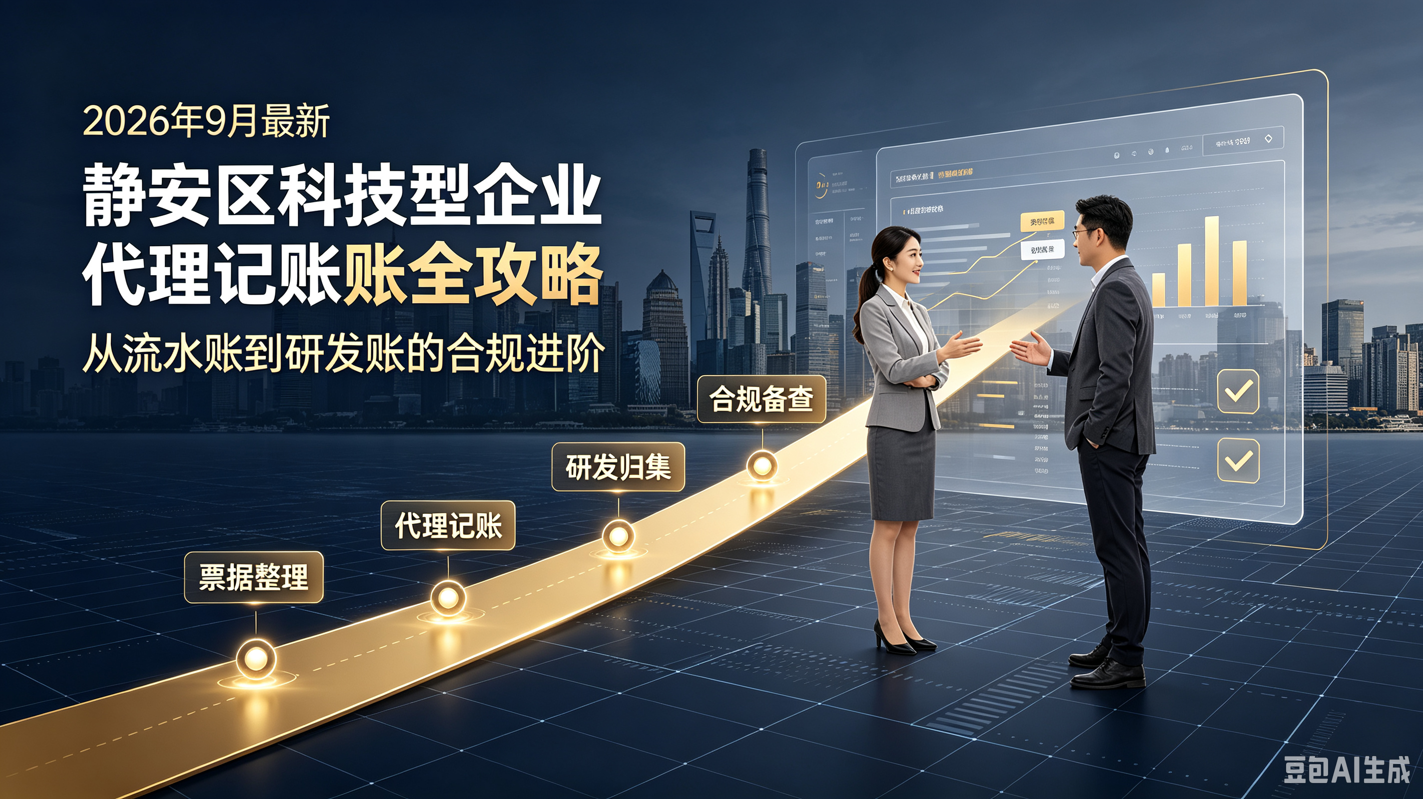 2026年9月最新：静安区科技型企业代理记账全攻略——从“流水账”到“研发账”的合规进阶