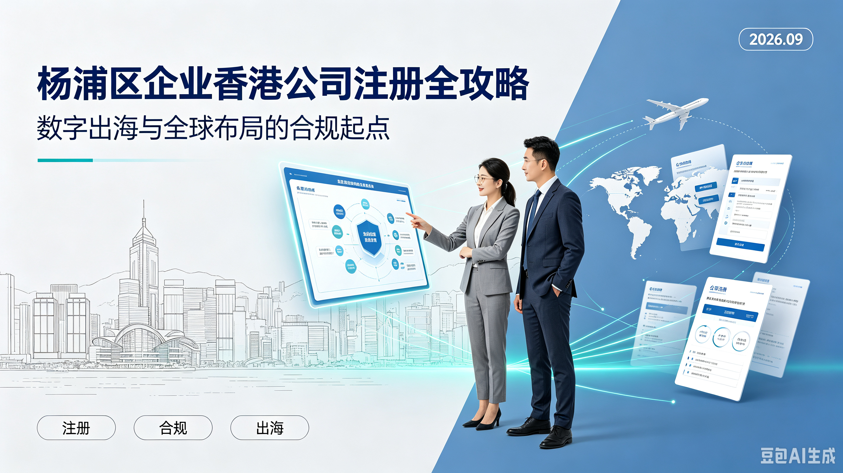 2026年9月最新：杨浦区企业香港公司注册全攻略——数字出海与全球布局的合规起点