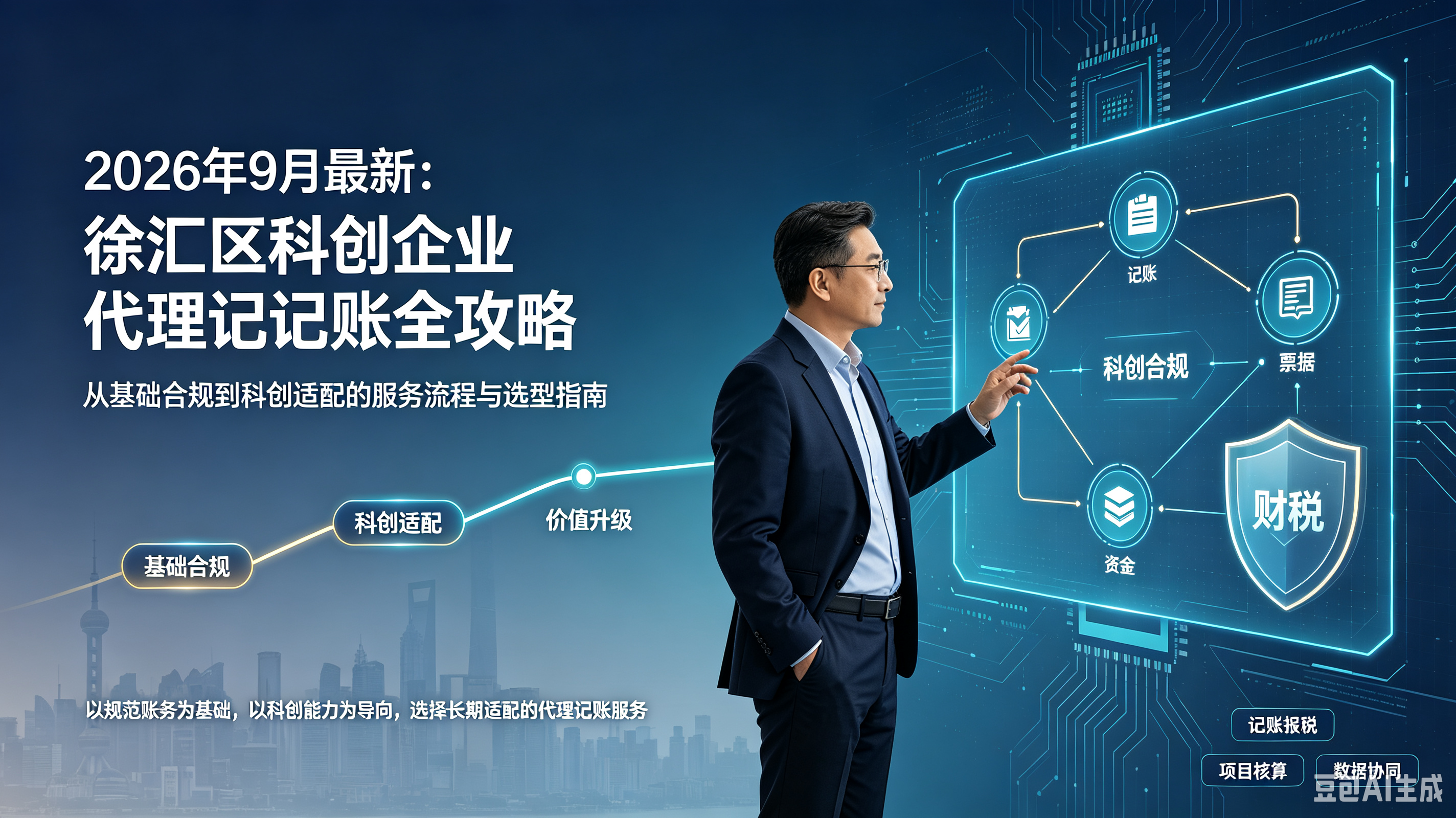 2026年9月最新：徐汇区科创企业代理记账全攻略——从“基础合规”到“科创适配”的服务流程与选型指南